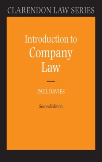 Introduction to Company Law Introduction to Company Law