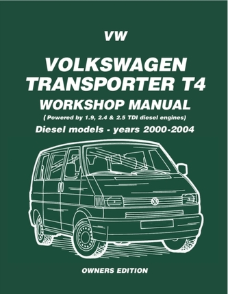 Volkswagen Transporter T4 Workshop Manual Diesel 2000 on