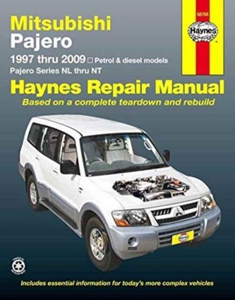 Mitsubishi Pajero (Aus) Automotive Repair Manual