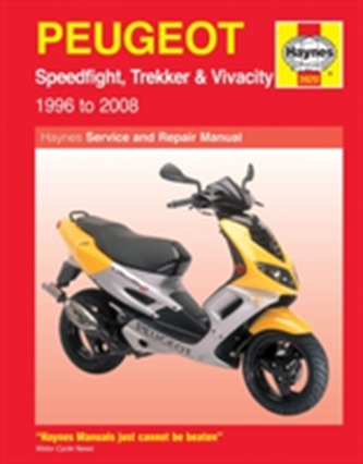 Peugeot Speedfight, Trekker & Vivacity Scooters ('96 To '08)