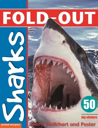 Fold-Out Sharks Sticker Book