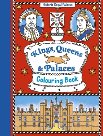 Kings, Queens and Palaces Colouring Book