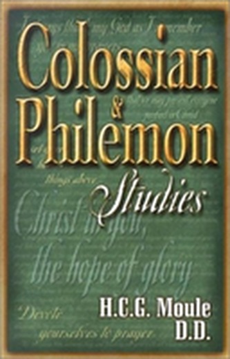 MCO COLOSSIAN & PILEMON STUDIE