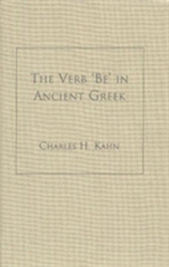 The Verb 'Be' In Ancient Greek