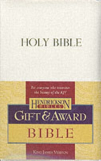 KJV Gift and Award Bible - White