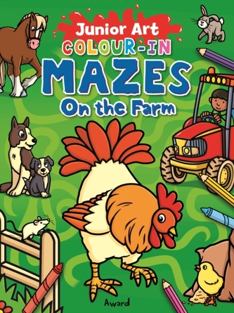 Colour-In Mazes on the Farm