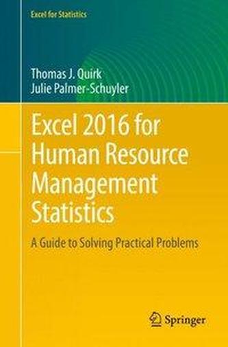 Excel 2016 for Human Resource Management Statistics