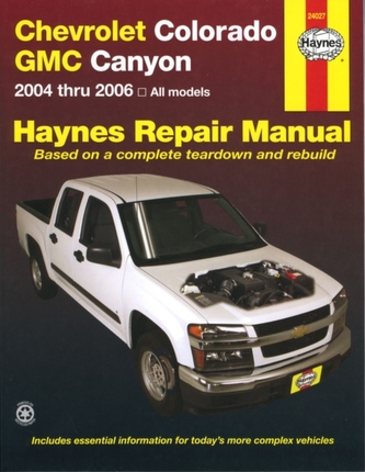 Chevrolet Colorado Automotive Repair Manual