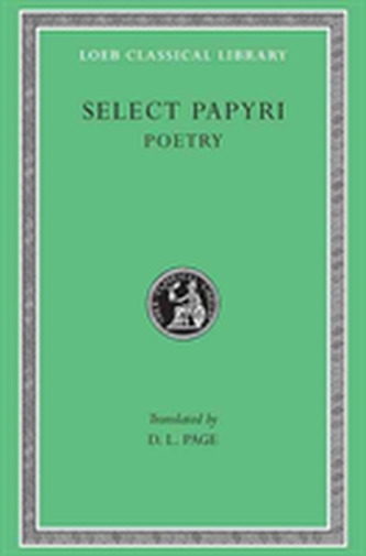 Literary Papyri Poetry Literary Papyri Poetry