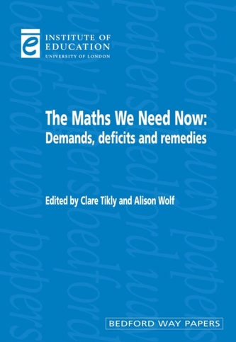 The Maths We Need Now