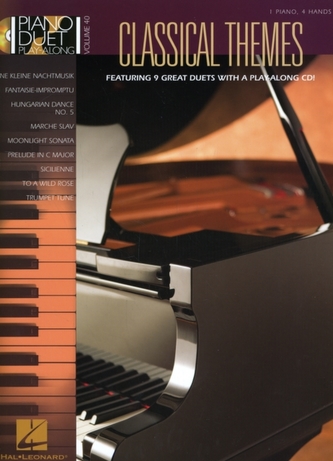 Piano Duet Play-Along Volume 40