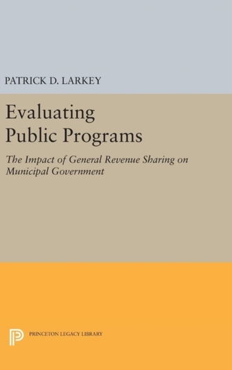 Evaluating Public Programs