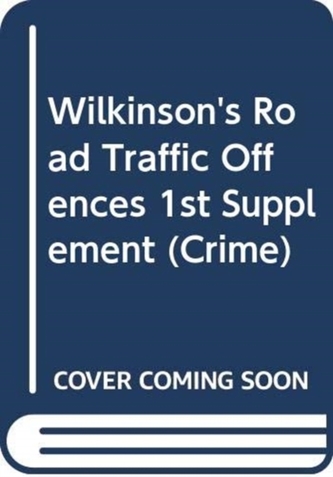 Wilkinson's Road Traffic Offences