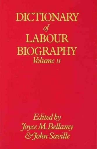 Dictionary of Labour Biography