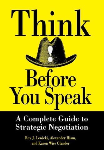 Think Before You Speak