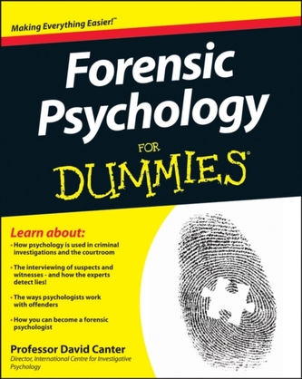 Forensic Psychology For Dummies Forensic Psychology For Dummies