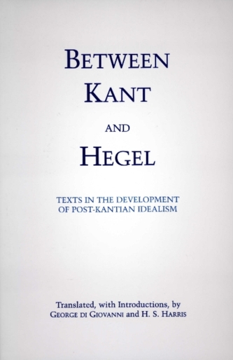 Between Kant and Hegel