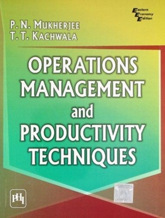 Operations Management and Productivity Techniques