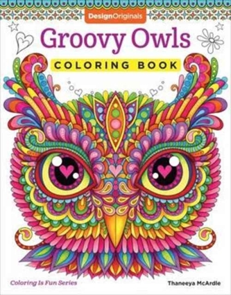 Groovy Owls Coloring Book