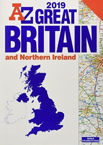 Great Britain Road Atlas 2019 (A3 GBP4.99)