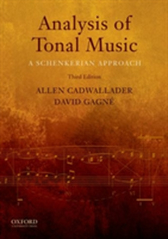 Analysis of Tonal Music Analysis of Tonal Music