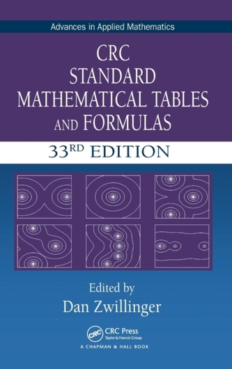 CRC Standard Mathematical Tables and Formulas, 33rd Edition