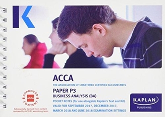 P3 Business Analysis - Pocket Notes