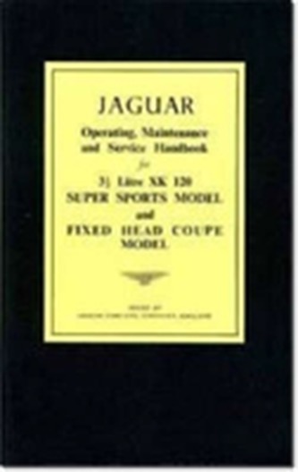 Jaguar XK120 Owner's Handbook