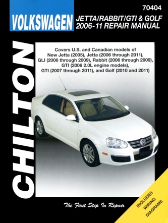 VW Jetta/Rabbit/Gti/Golf 2006-11 (Chilton) VW Jetta/Rabbit/Gti/Golf 2006-11 (Chilton)