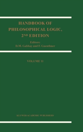 Handbook of Philosophical Logic