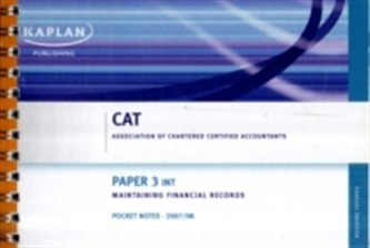 (INT) Maintaining Financial Records - Pocket Notes (INT) Maintaining Financial Records - Pocket Notes