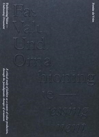 Fashioning Value- Undressing Ornament
