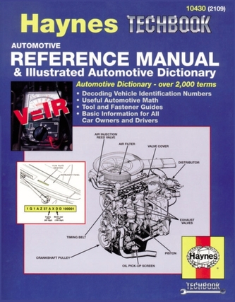 Automotive Reference Manual & Illustrated Automotive Dictionary