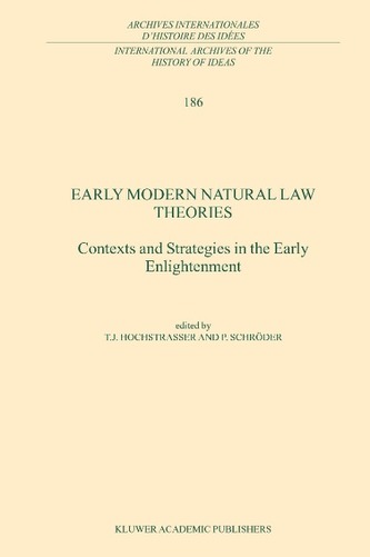 Early Modern Natural Law Theories