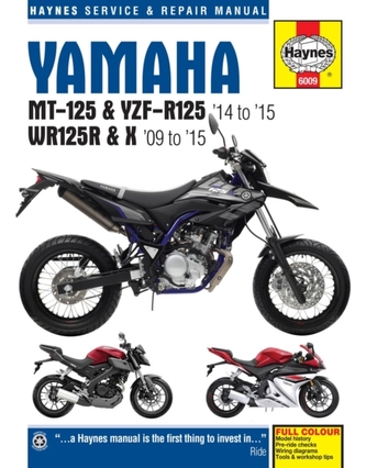 Yamaha Mt-125, YZF-R125 & Wr125R/X (09 - 15)