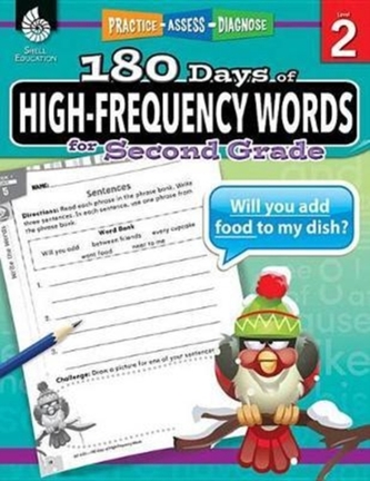 180 Days of High-Frequency Words for Second Grade