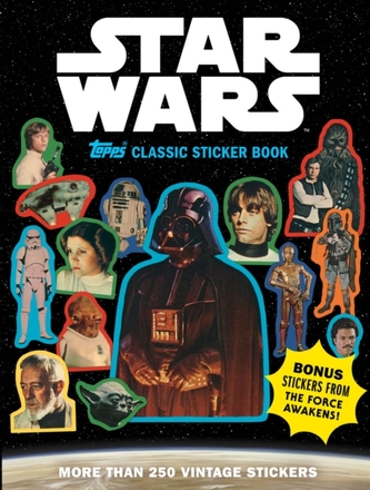 Star Wars Topps Classic Sticker Book