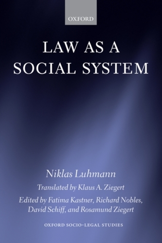 Law as a Social System Law as a Social System