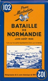Battle of Normandy - Michelin Historical Map 102