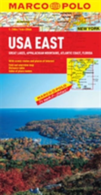 USA East Marco Polo Map USA East Marco Polo Map