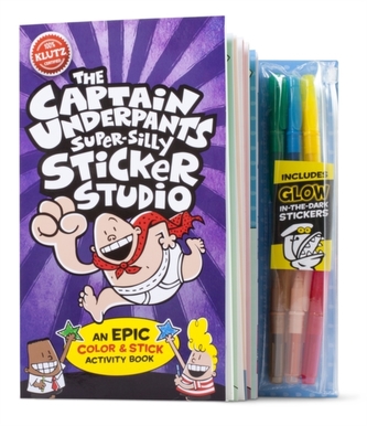 The Captain Underpants Super-silly Sticker Studio
