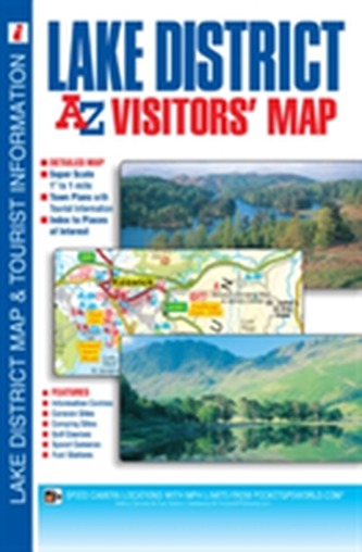Lake District Visitors Map Lake District Visitors Map