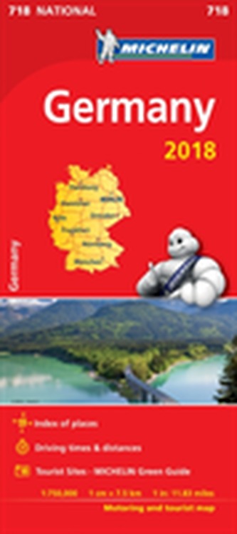 Germany 2018 National Map 718