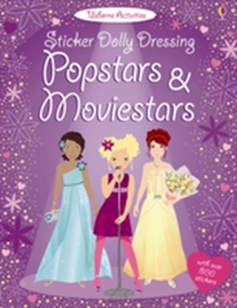 Sticker Dolly Dressing Popstars & Movie Stars