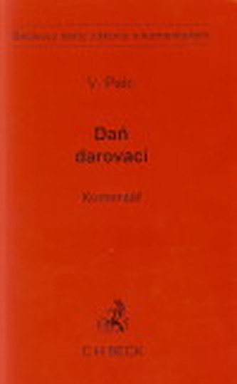 Daň darovací. Komentář