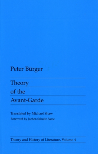 Theory Of The Avant-Garde