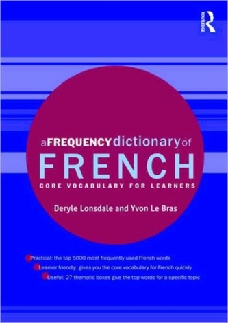 A Frequency Dictionary of French