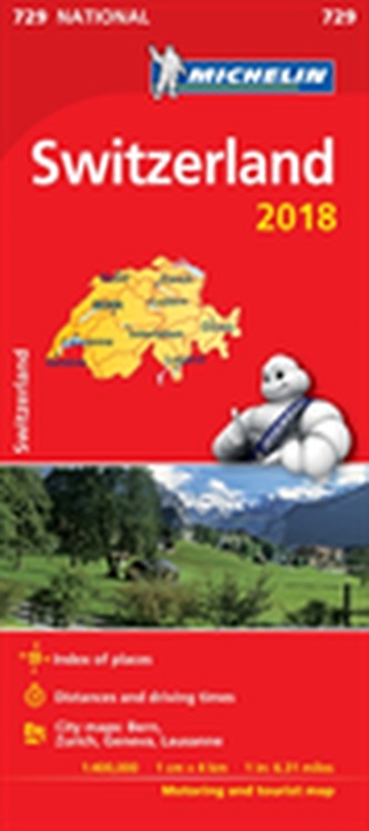 Switzerland 2018 National Map 729