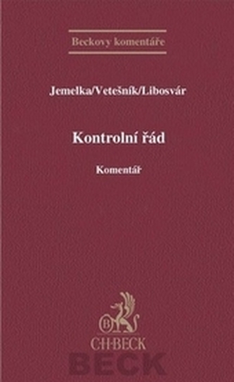 Zákon o kontrole. Komentář