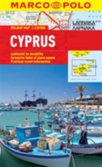 Cyprus Marco Polo Holiday Map Cyprus Marco Polo Holiday Map